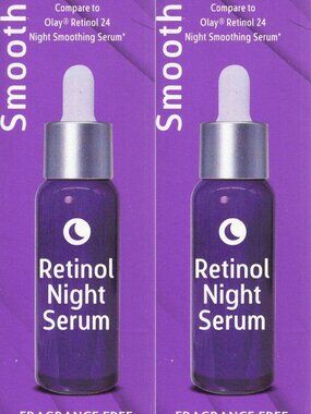 B Pure Smoothing Retinol Night Serum (Set of 2)
